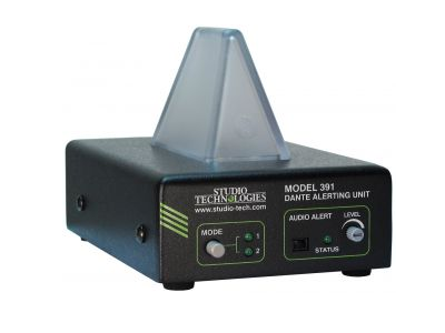 Studio Technologies 391 Dante® alerting unit has been released